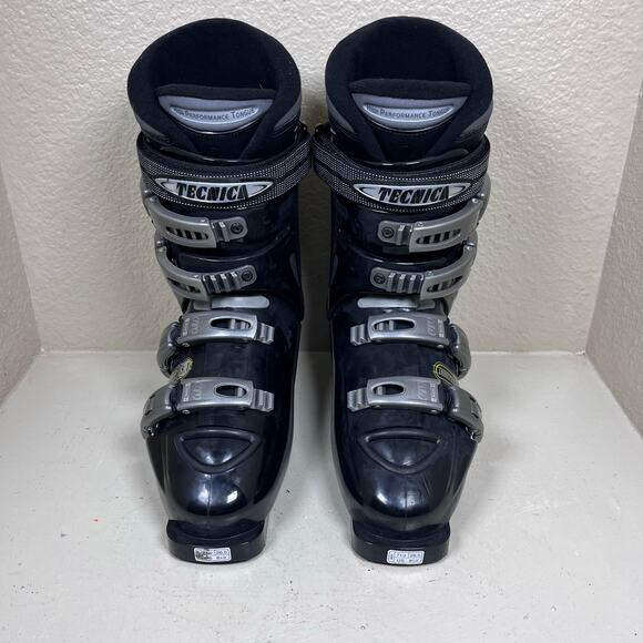 Tecnica Innotec Ti 8.1 AVS Black Buckle Co-Mold Carve Control Ski Boots Men 7.5 - Picture 3 of 7